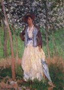 Claude Monet Taking a Walk china oil painting reproduction